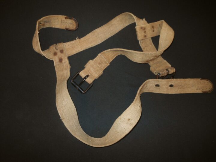 WW2 German Luftwaffe - CANVAS ORDNANCE CARRYING / HOISTING STRAPS - VERY NICE! - Image 6
