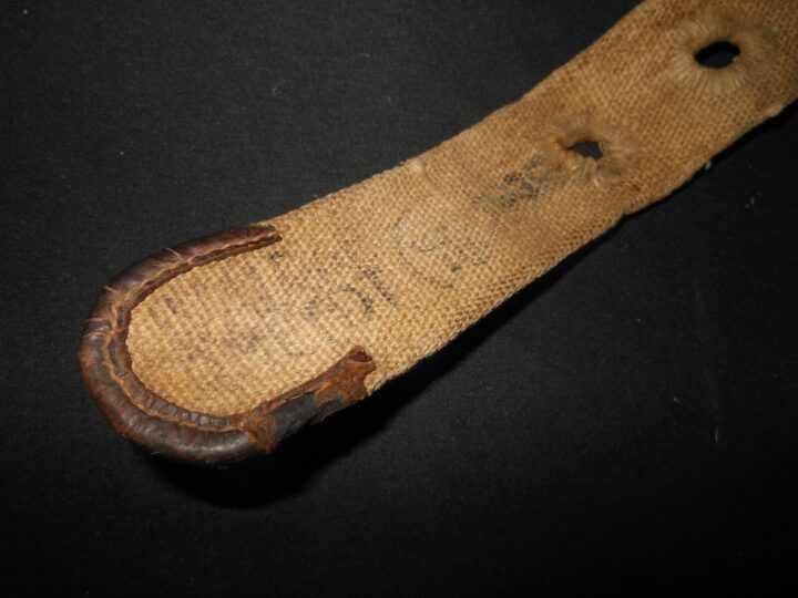 WW2 German Luftwaffe - CANVAS ORDNANCE CARRYING / HOISTING STRAPS - VERY NICE! - Image 7