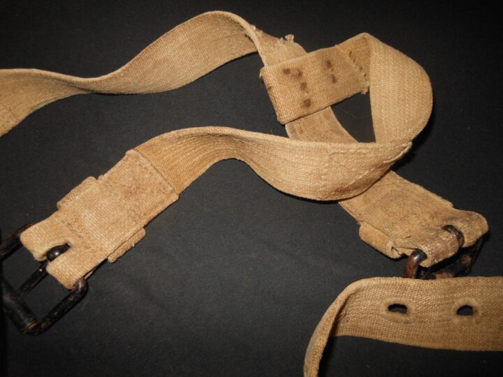 WW2 German Luftwaffe - CANVAS ORDNANCE CARRYING / HOISTING STRAPS - VERY NICE! - Image 8