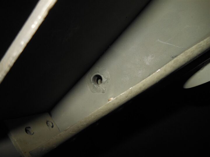 WW2 German Luftwaffe Sporn - TAIL GEAR UPLOCK ASSEMBLY PIECE - Me109 F-G - NICE! - Image 9