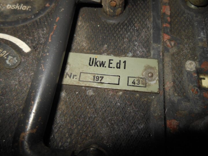 WW2 German Luftwaffe Ukw.E.d1 Empfänger - AIRCRAFT COMMUNICATION RECEIVER - Fu7 - Image 12