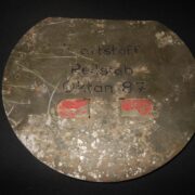 WW2 German Luftwaffe Wartungklappe - AIRCRAFT FUEL FILLING HATCH - Do17 P - RARE - Image 3