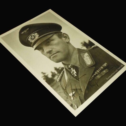 WW2 German Wehrmacht Autograph - GENERAL ALFRED GAUSE - WARTIME SIGNED - RARE!