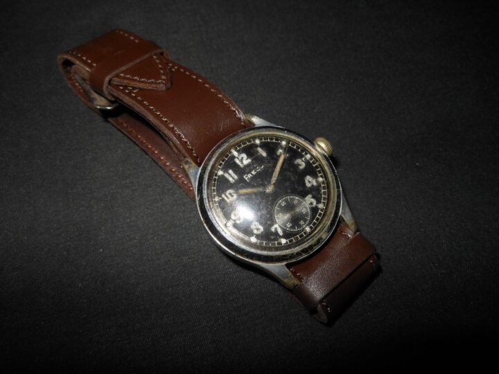 WW2 German Wehrmacht Dienstuhr - PERSONAL SERVICE WATCH - FRECO - PUBLISHED! - Image 3