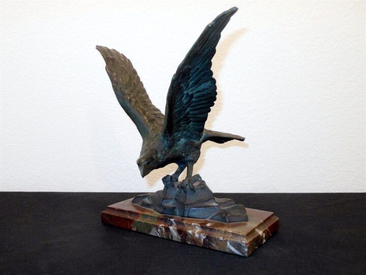 WW2 German Wehrmacht - EAGLE PRESENTATION AWARD PAPERWEIGHT - SUPERB! - Image 4