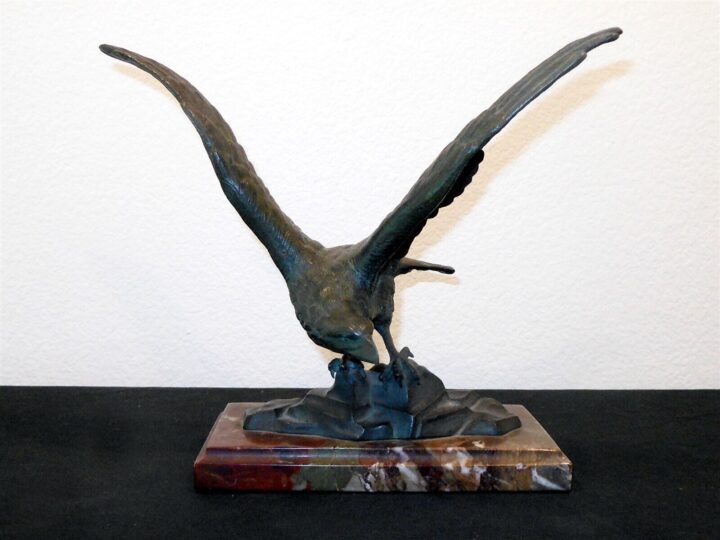 WW2 German Wehrmacht - EAGLE PRESENTATION AWARD PAPERWEIGHT - SUPERB! - Image 5