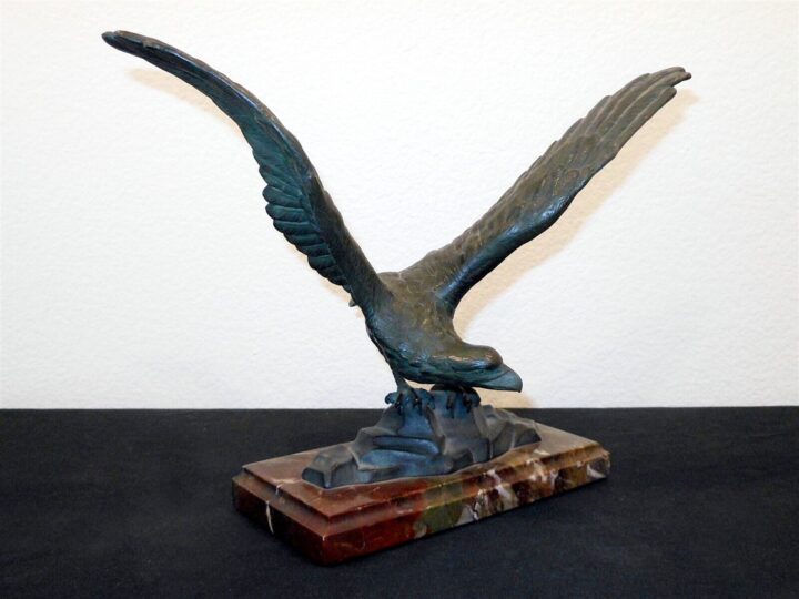 WW2 German Wehrmacht - EAGLE PRESENTATION AWARD PAPERWEIGHT - SUPERB!