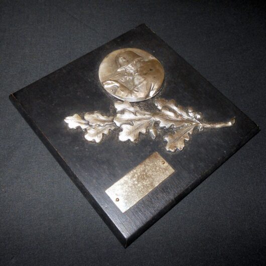 WW2 German Wehrmacht - SHOOTING COMPETITION AWARD PLAQUE - VERY RARE!
