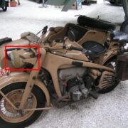 WW2 German Wehrmacht Scheinwerfer - MOTORCYCLE HEADLIGHT LAMP - KS750 BMW R75 - Image 14