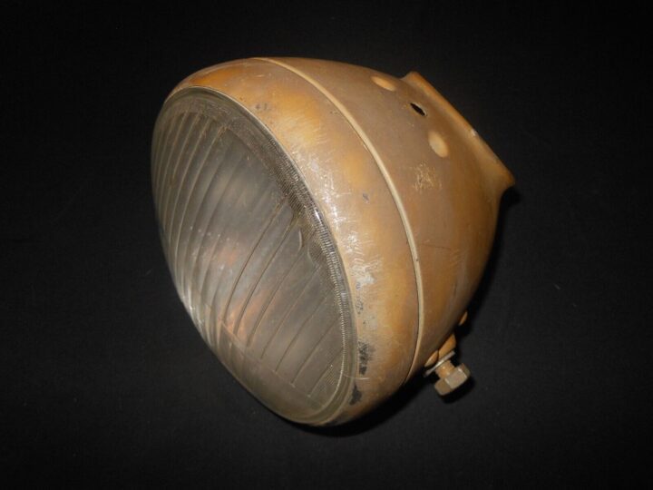 WW2 German Wehrmacht Scheinwerfer - MOTORCYCLE HEADLIGHT LAMP - KS750 BMW R75 - Image 7