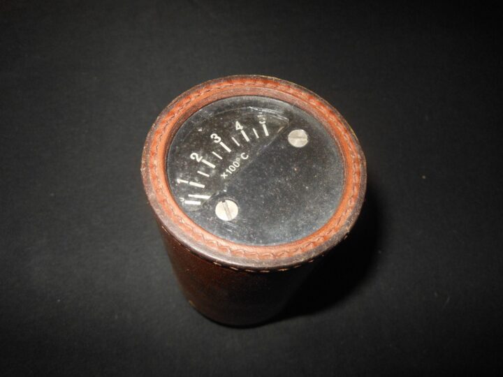 WW2 German Wehrmacht Temp-Anzeiger - FLAK & KWK CANNON TEMPERATURE GAUGE - RARE! - Image 4