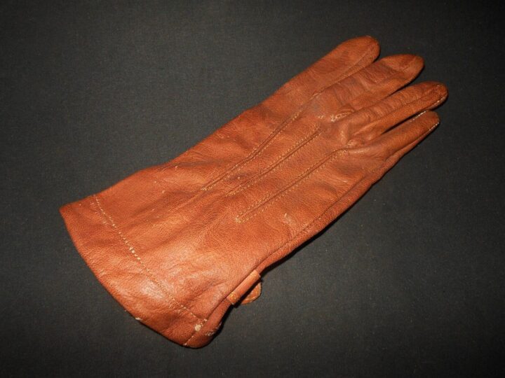 WW2 Imperial Japanese Army - PILOT & PARATROOPER GLOVES - VERY RARE! - Image 5