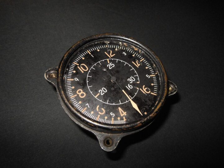 WW2 Imperial Japanese Navy Aircraft - MODEL 3 AIRSPEED INDICATOR - J2M A6M