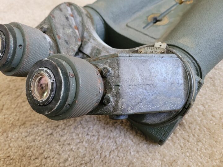 WW2 Imperial Japanese Navy - " BIG EYE " 20x120 SHIPBOARD BINOCULARS - SUPERB! - Image 15