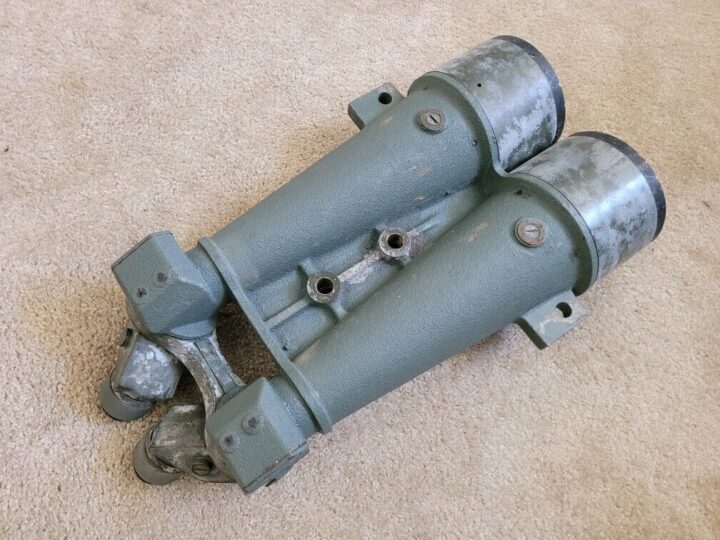 WW2 Imperial Japanese Navy - " BIG EYE " 20x120 SHIPBOARD BINOCULARS - SUPERB! - Image 18