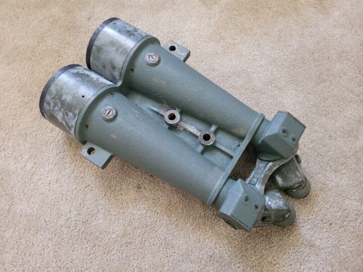 WW2 Imperial Japanese Navy - " BIG EYE " 20x120 SHIPBOARD BINOCULARS - SUPERB! - Image 19