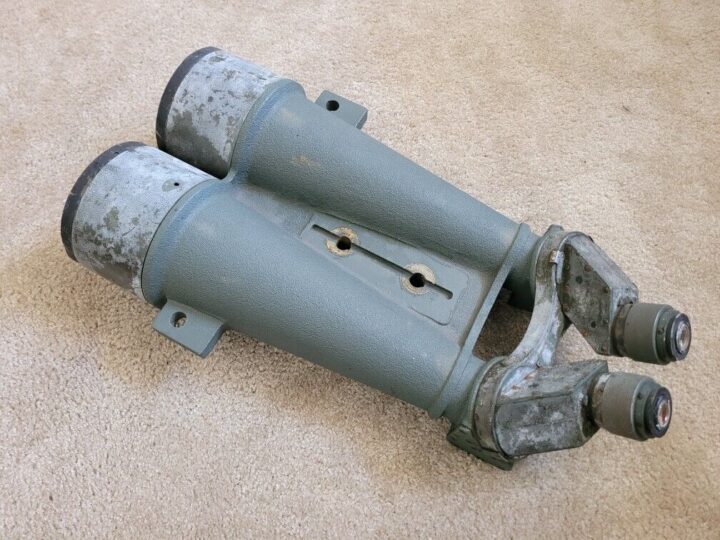 WW2 Imperial Japanese Navy - " BIG EYE " 20x120 SHIPBOARD BINOCULARS - SUPERB! - Image 3
