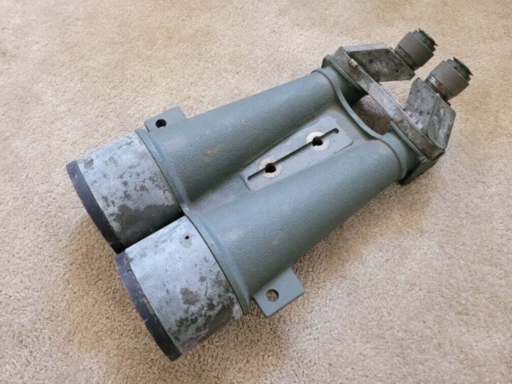 WW2 Imperial Japanese Navy - " BIG EYE " 20x120 SHIPBOARD BINOCULARS - SUPERB! - Image 5
