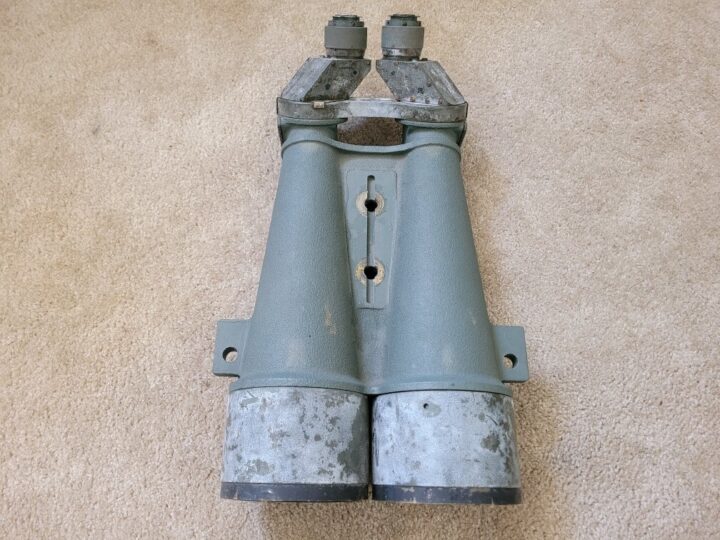 WW2 Imperial Japanese Navy - " BIG EYE " 20x120 SHIPBOARD BINOCULARS - SUPERB! - Image 6