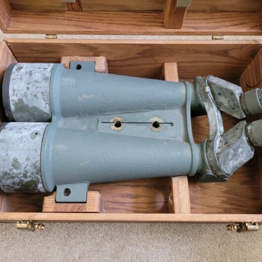 WW2 Imperial Japanese Navy - " BIG EYE " 20x120 SHIPBOARD BINOCULARS - SUPERB!