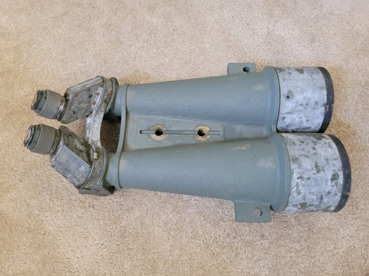 WW2 Imperial Japanese Navy - " BIG EYE " 20x120 SHIPBOARD BINOCULARS - SUPERB! - Image 8