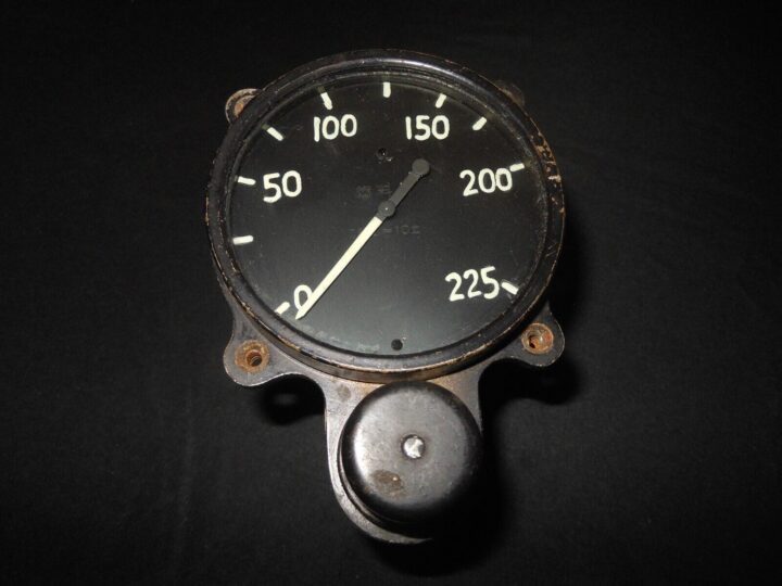 WW2 Imperial Japanese Navy - MODEL 2 FUEL GAUGE - J2M RAIDEN - VERY RARE! - Image 3