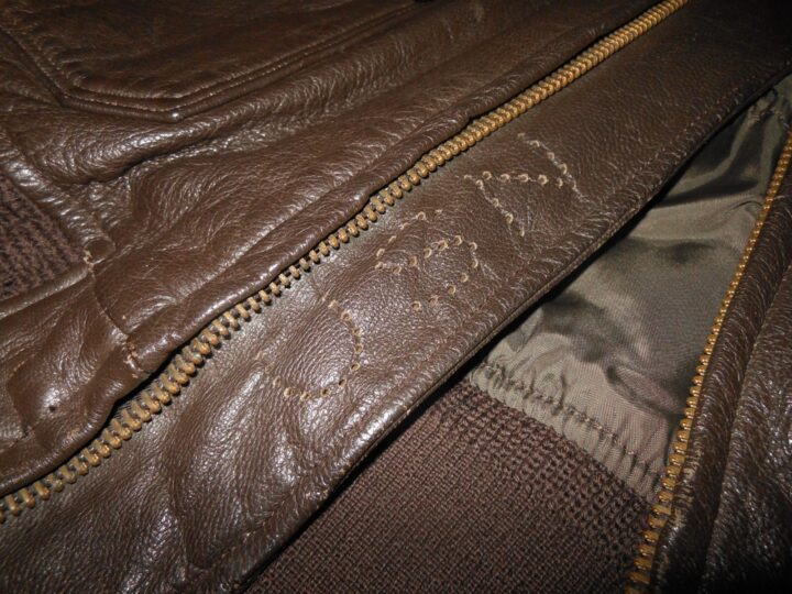 WW2 - Post-War - US NAVY - M422A / G-1 LEATHER PILOT FLIGHT JACKET - SUPERB! - Image 13