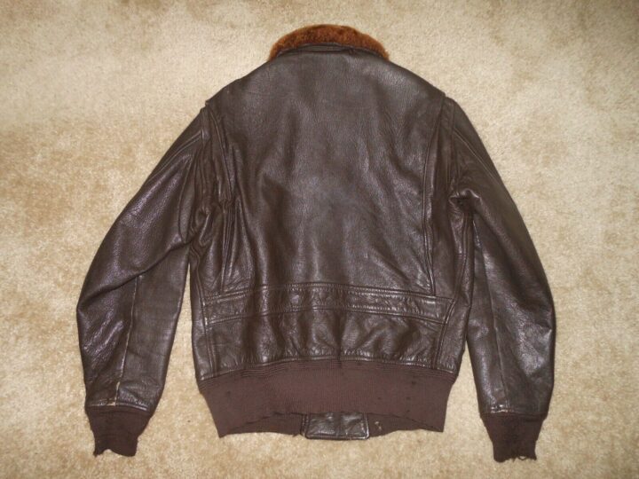 WW2 - Post-War - US NAVY - M422A / G-1 LEATHER PILOT FLIGHT JACKET - SUPERB! - Image 16