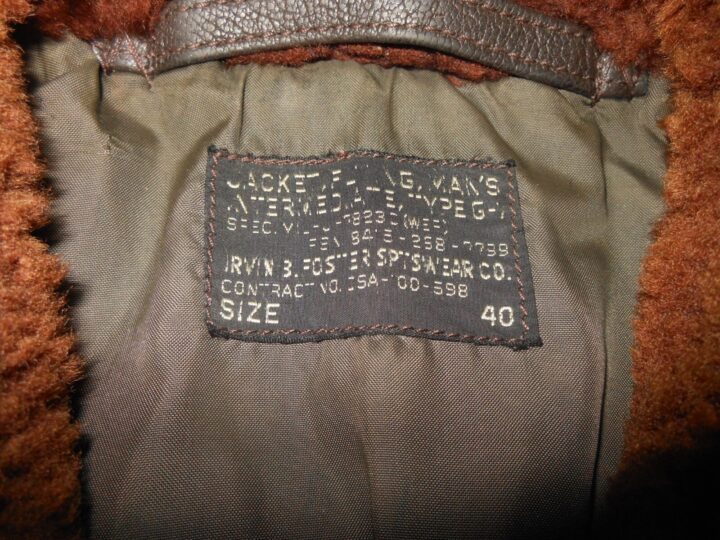 WW2 - Post-War - US NAVY - M422A / G-1 LEATHER PILOT FLIGHT JACKET - SUPERB! - Image 7