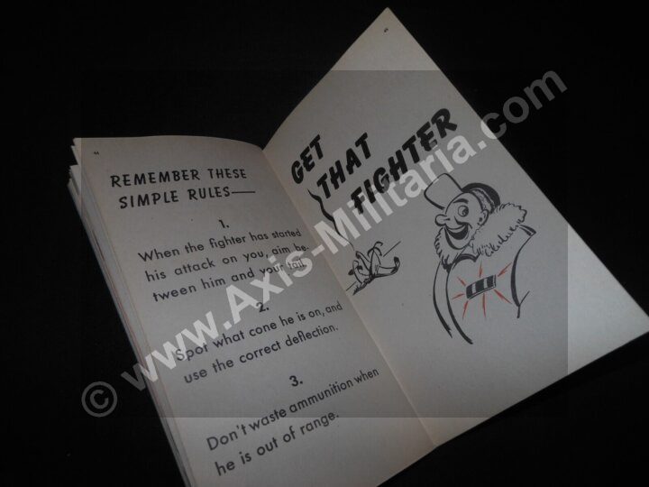 WW2 US Navy Training Handbook - GET THAT FIGHTER - PBY Gunner Veteran Estate - Image 11