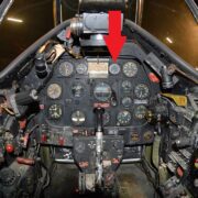 WW2 USAAF Aircraft Cockpit - SUCTION GAUGE - P-51 P-47 P-38 - NICE! - Image 10