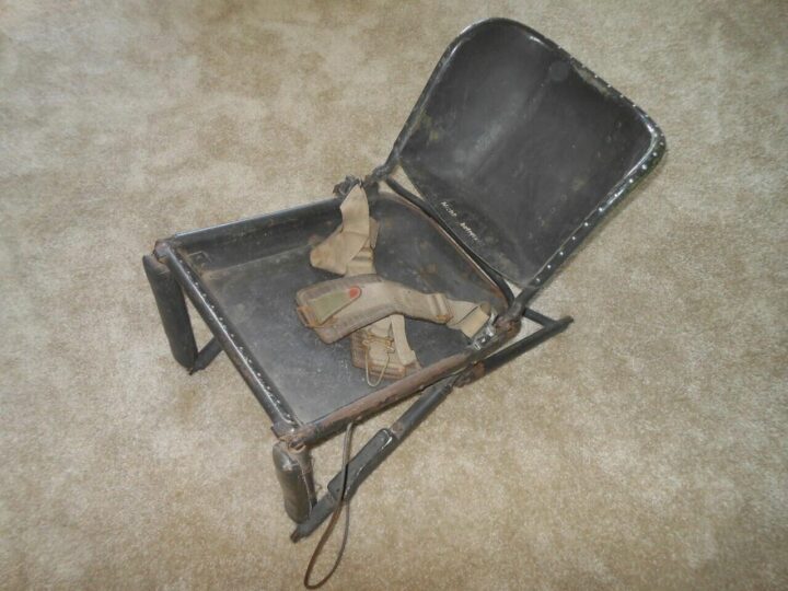 WW II German Aircraft - BOMBARDIERS SEAT - He177 "Greif" Bomber - VERY RARE!