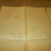 WW II German Aircraft Bauplan - FACTORY BLUEPRINT - Fi-156 "Storch" - VERY RARE! - Image 3