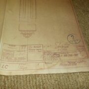 WW II German Aircraft Bauplan - FACTORY BLUEPRINT - Fi-156 "Storch" - VERY RARE! - Image 6