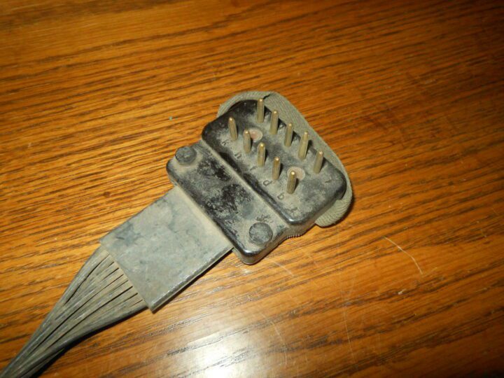 WW II German Aircraft - RADIO CABLE & PLUG - FuG FuG10 FuG16 FuG25 - VERY RARE! - Image 3