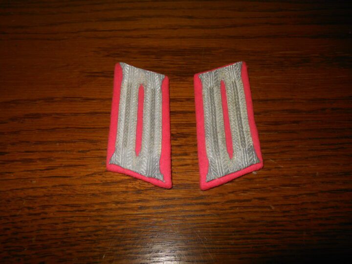 WW II German Army - PANZER EM/NCO DRESS COLLAR TAB SET - EXCELLENT! - Image 3