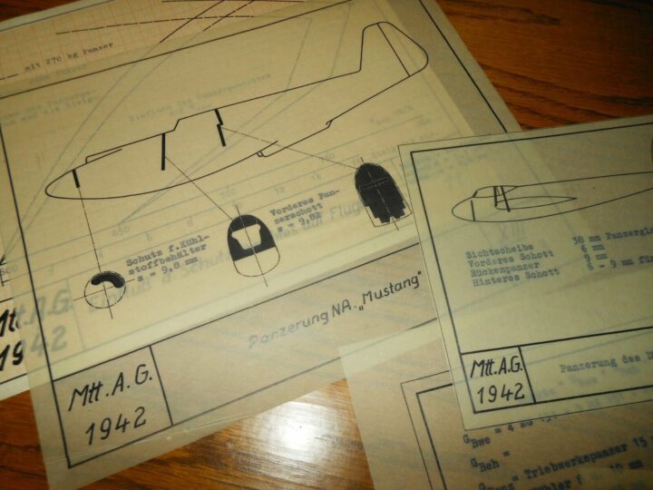 WW II German Messerschmitt - ASSESSMENT OF ENEMY ARMOR PROTECTION - RARE! - Image 7