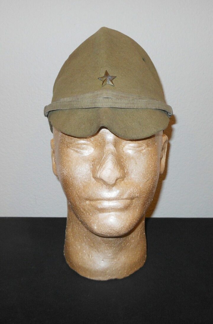 WW II Imperial Japanese Army EM / NCO Summer Field Side Cap - FELT - EXCELLENT! - Image 4