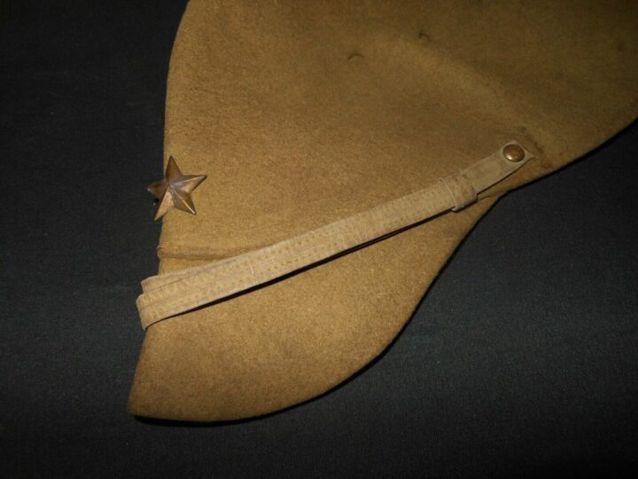 WW II Imperial Japanese Army EM / NCO Summer Field Side Cap - FELT - EXCELLENT! - Image 8