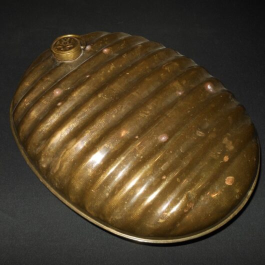 WW II Imperial Japanese Army / Navy Yutanpo - STEEL HOT WATER BOTTLE - VERY NICE