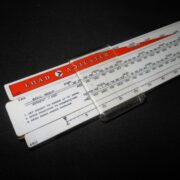 WW II US ARMY / NAVY - LOAD ADJUSTER SLIDE RULE / CALCULATOR - C-46 - NICE! - Image 4