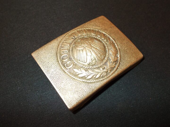 WW1 / WW2 German Army Heer - EM/NCO WEIMAR INTERWAR BELT BUCKLE - SUPERB!
