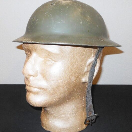 WW2 British Army - MK. II BRODIE / DOUGHBOY CHILD'S TOMMY HELMET - NICE!