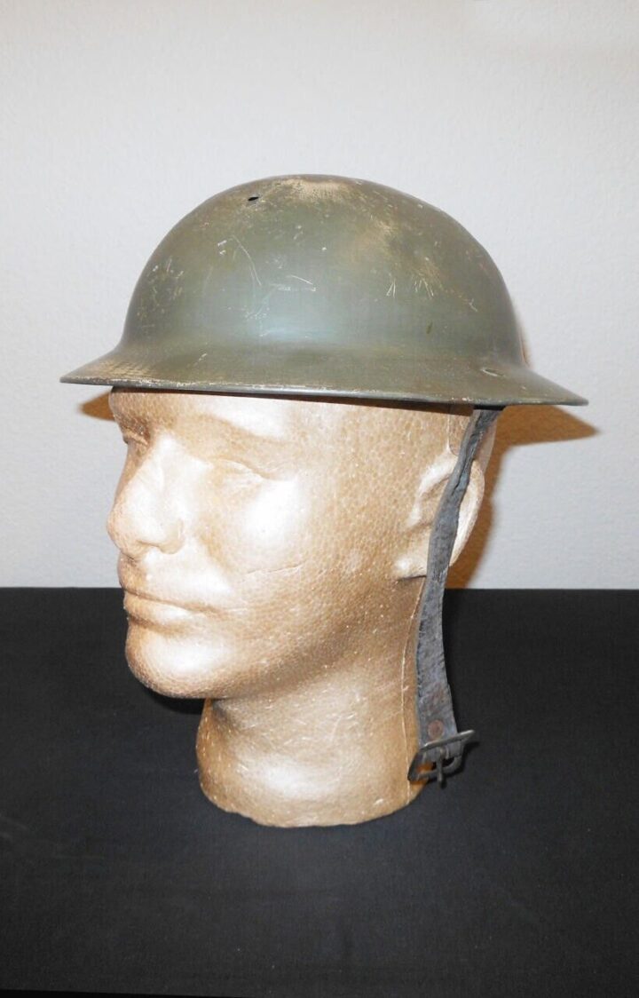 WW2 British Army - MK. II BRODIE / DOUGHBOY CHILD'S TOMMY HELMET - NICE!