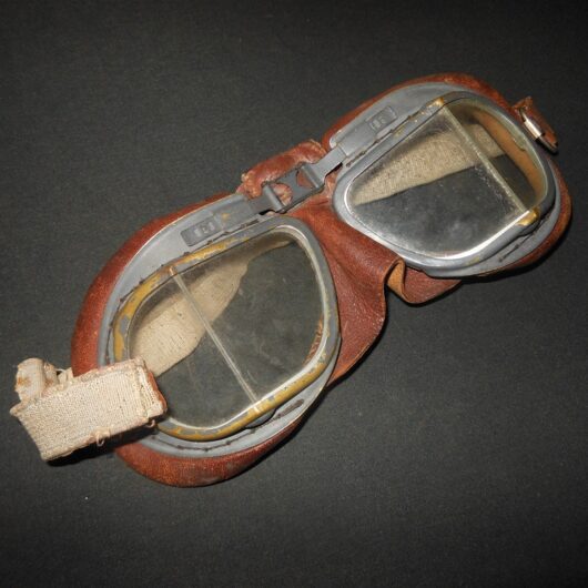 WW2 British Royal Air Force - RAF MK. VIII PILOT FLIGHT GOGGLES - NICE!