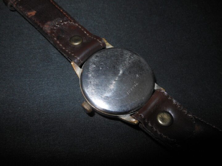 WW2 German Fallschirmjager Dienstuhr - PERSONAL SERVICE WATCH - BERG - NICE! - Image 6