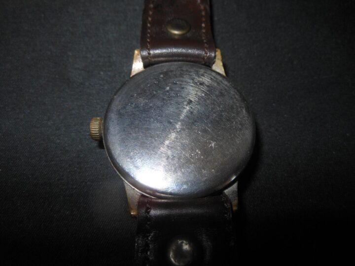 WW2 German Fallschirmjager Dienstuhr - PERSONAL SERVICE WATCH - BERG - NICE! - Image 7