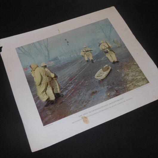 WW2 German - " Heer Das Heer im Grossdeutschen Freiheitskampf " – COLOR PRINT #2