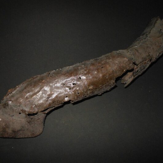 WW2 German Luftwaffe - AIRCRAFT EXHAUST STUB - Fw190 - EASTERN FRONT RELIC