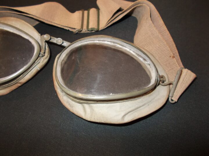 WW2 German Luftwaffe - AUER / WAGENER MODEL 306 PILOT GOGGLES - EARLY - NICE! - Image 5